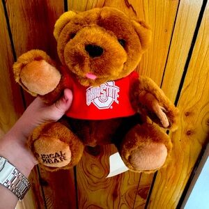 Antique Ohio State teddy bear